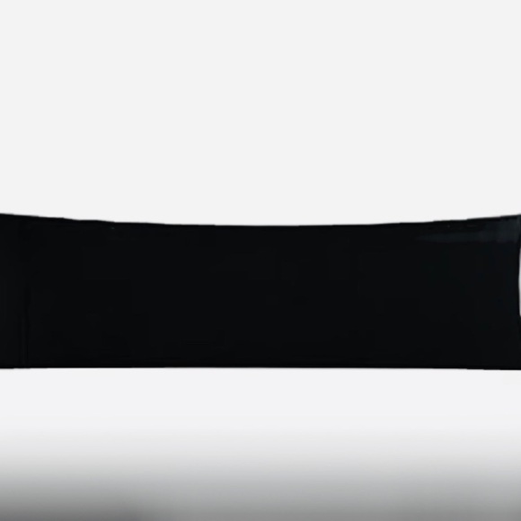 Bamboo viscose body pillow case in black 20x54 - Picture 2 of 8